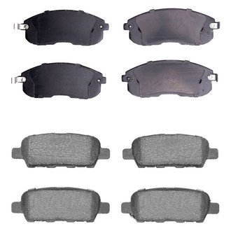 R1 Concepts® - Ceramic Front and Rear Brake Pad Set