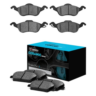 R1 Concepts® - Ceramic Front and Rear Brake Pad Set