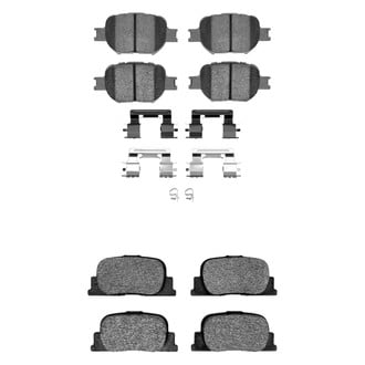 R1 Concepts® - Ceramic Front and Rear Brake Pad Set