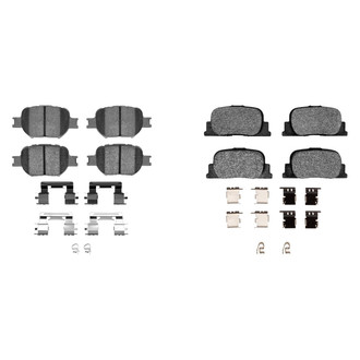 R1 Concepts® - Ceramic Front and Rear Brake Pad Set