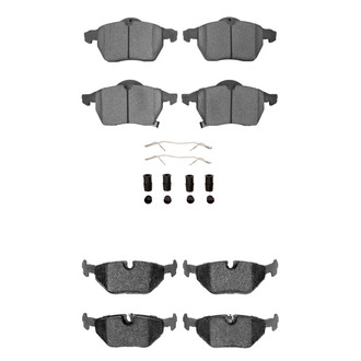 R1 Concepts® - Ceramic Front and Rear Brake Pad Set