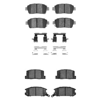 R1 Concepts® - Ceramic Front and Rear Brake Pad Set
