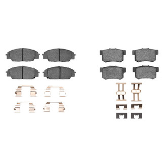 R1 Concepts® - Ceramic Front and Rear Brake Pad Set