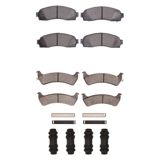 R1 Concepts® - Ceramic Front and Rear Brake Pad Set