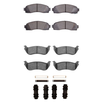 R1 Concepts® - Ceramic Front and Rear Brake Pad Set