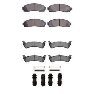 R1 Concepts® - Ceramic Front and Rear Brake Pad Set