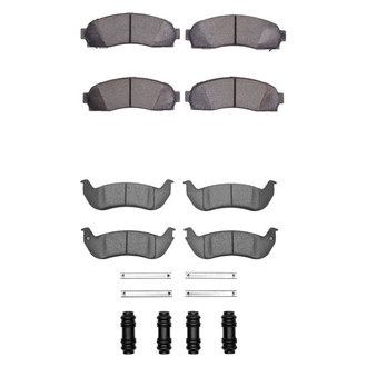 R1 Concepts® - Ceramic Front and Rear Brake Pad Set