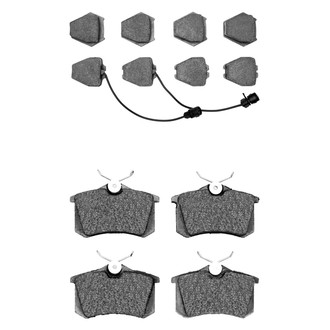 R1 Concepts® - Ceramic Front and Rear Brake Pad Set
