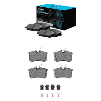 R1 Concepts® - Ceramic Front and Rear Brake Pad Set