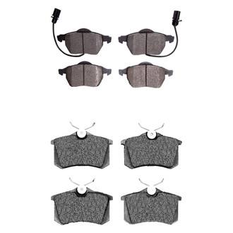 R1 Concepts® - Ceramic Front and Rear Brake Pad Set