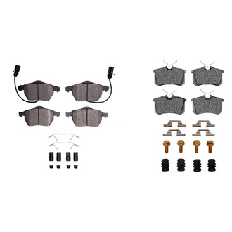 R1 Concepts® - Ceramic Front and Rear Brake Pad Set