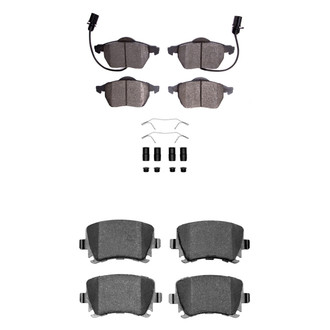 R1 Concepts® - Ceramic Front and Rear Brake Pad Set