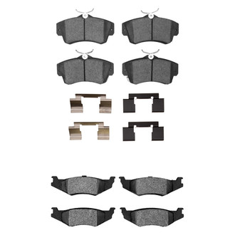 R1 Concepts® - Ceramic Front and Rear Brake Pad Set