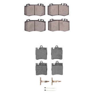 R1 Concepts® - Ceramic Front and Rear Brake Pad Set