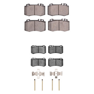 R1 Concepts® - Ceramic Front and Rear Brake Pad Set