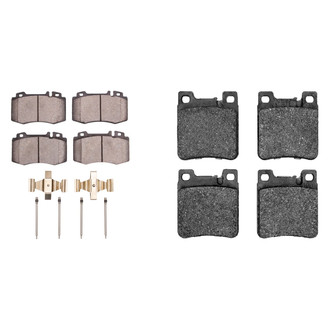 R1 Concepts® - Ceramic Front and Rear Brake Pad Set