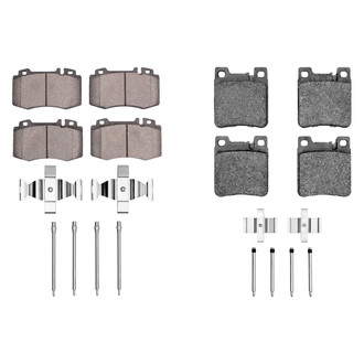R1 Concepts® - Ceramic Front and Rear Brake Pad Set