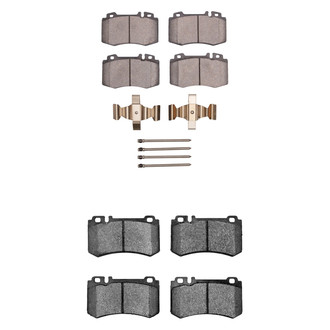 R1 Concepts® - Ceramic Front and Rear Brake Pad Set