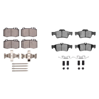 R1 Concepts® - Ceramic Front and Rear Brake Pad Set