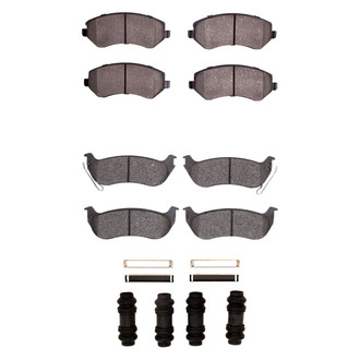 R1 Concepts® - Ceramic Front and Rear Brake Pad Set