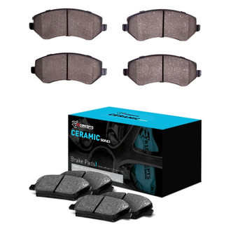 R1 Concepts® - Ceramic Front and Rear Brake Pad Set