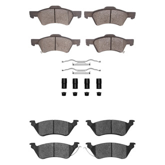 R1 Concepts® - Ceramic Front and Rear Brake Pad Set
