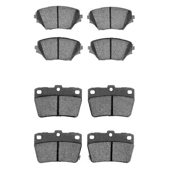 R1 Concepts® - Ceramic Front and Rear Brake Pad Set