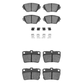 R1 Concepts® - Ceramic Front and Rear Brake Pad Set