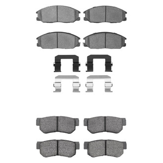 R1 Concepts® - Ceramic Front and Rear Brake Pad Set