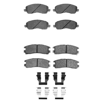 R1 Concepts® - Ceramic Front and Rear Brake Pad Set