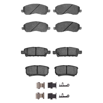 R1 Concepts® - Ceramic Front and Rear Brake Pad Set