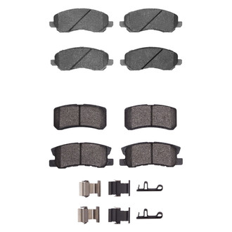 R1 Concepts® - Ceramic Front and Rear Brake Pad Set