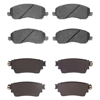R1 Concepts® - Ceramic Front and Rear Brake Pad Set