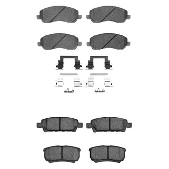 R1 Concepts® - Ceramic Front and Rear Brake Pad Set