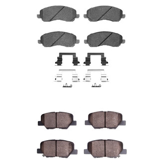 R1 Concepts® - Ceramic Front and Rear Brake Pad Set