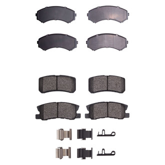 R1 Concepts® - Ceramic Front and Rear Brake Pad Set