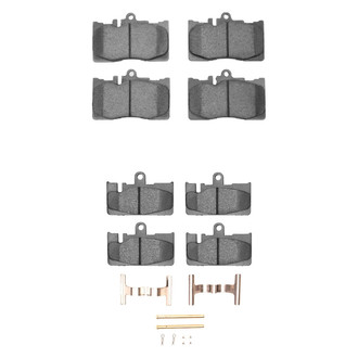 R1 Concepts® - Ceramic Front and Rear Brake Pad Set