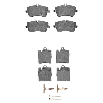 R1 Concepts® - Ceramic Front and Rear Brake Pad Set