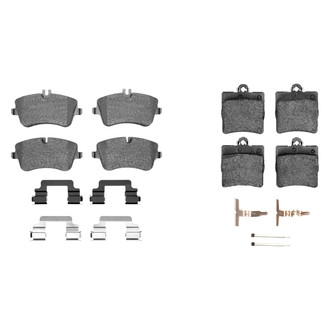 R1 Concepts® - Ceramic Front and Rear Brake Pad Set