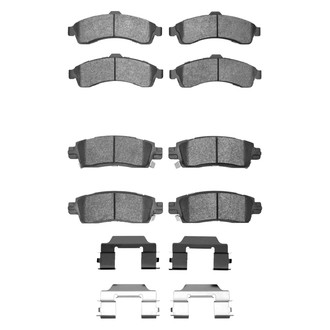 R1 Concepts® - Ceramic Front and Rear Brake Pad Set