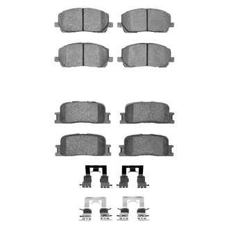 R1 Concepts® - Ceramic Front and Rear Brake Pad Set