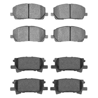 R1 Concepts® - Ceramic Front and Rear Brake Pad Set
