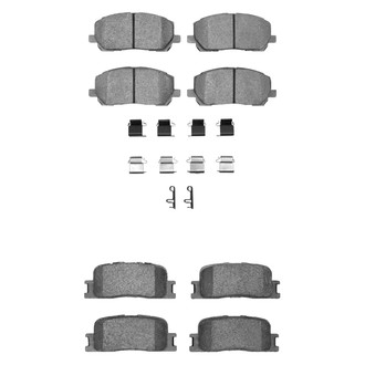 R1 Concepts® - Ceramic Front and Rear Brake Pad Set