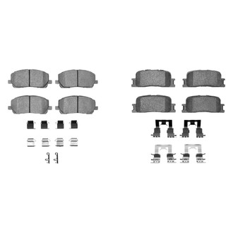R1 Concepts® - Ceramic Front and Rear Brake Pad Set