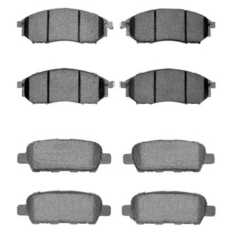 R1 Concepts® - Ceramic Front and Rear Brake Pad Set
