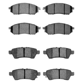 R1 Concepts® - Ceramic Front and Rear Brake Pad Set
