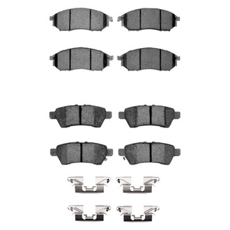 R1 Concepts® - Ceramic Front and Rear Brake Pad Set