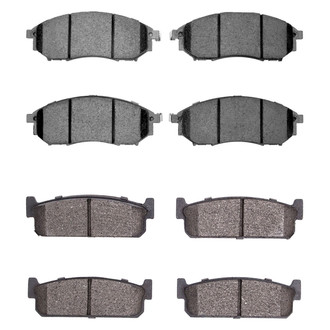 R1 Concepts® - Ceramic Front and Rear Brake Pad Set