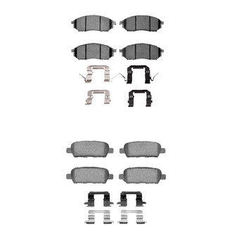 R1 Concepts® - Ceramic Front and Rear Brake Pad Set