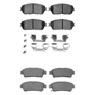 R1 Concepts® - Ceramic Front and Rear Brake Pad Set